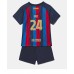 Cheap Barcelona Eric Garcia #24 Home Football Kit Children 2022-23 Short Sleeve (+ pants)